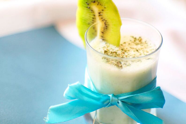 Кефир коктейлі